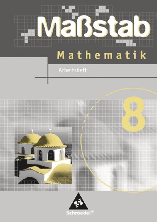 Cover: 9783507845589 | Maßstab 8. Mathematik. Arbeitsheft. Hauptschule. Niedersachsen,...