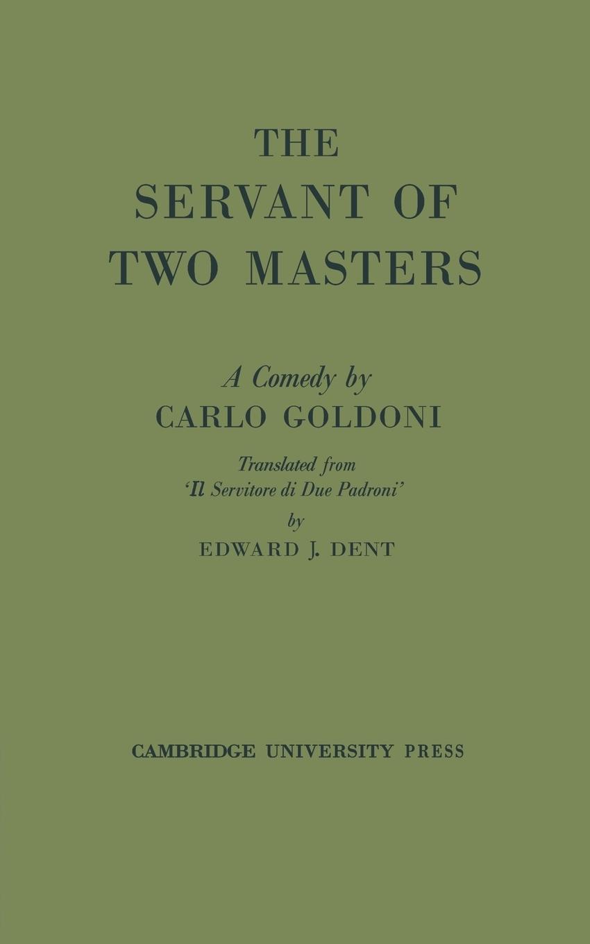 Cover: 9780521078504 | The Servant of Two Masters | Carlo Goldoni | Taschenbuch | Paperback