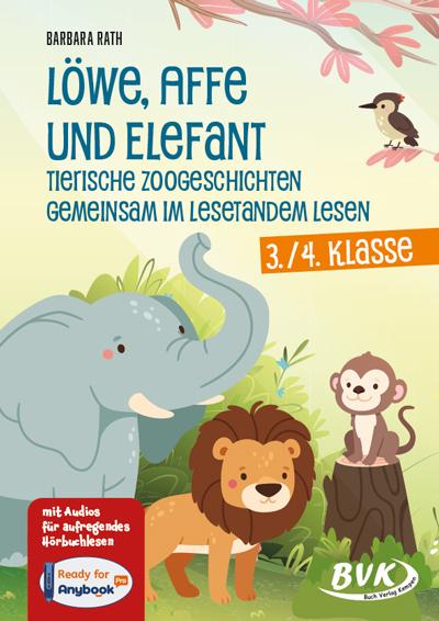 Cover: 9783965203853 | Löwe, Affe und Elefant - Tierische Zoogeschichten gemeinsam im...