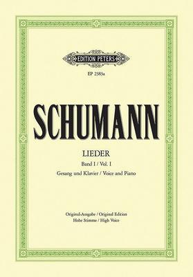 Cover: 9790014010744 | Lieder in 3 Bänden, Urtext, Band 1 | Robert Schumann | Broschüre