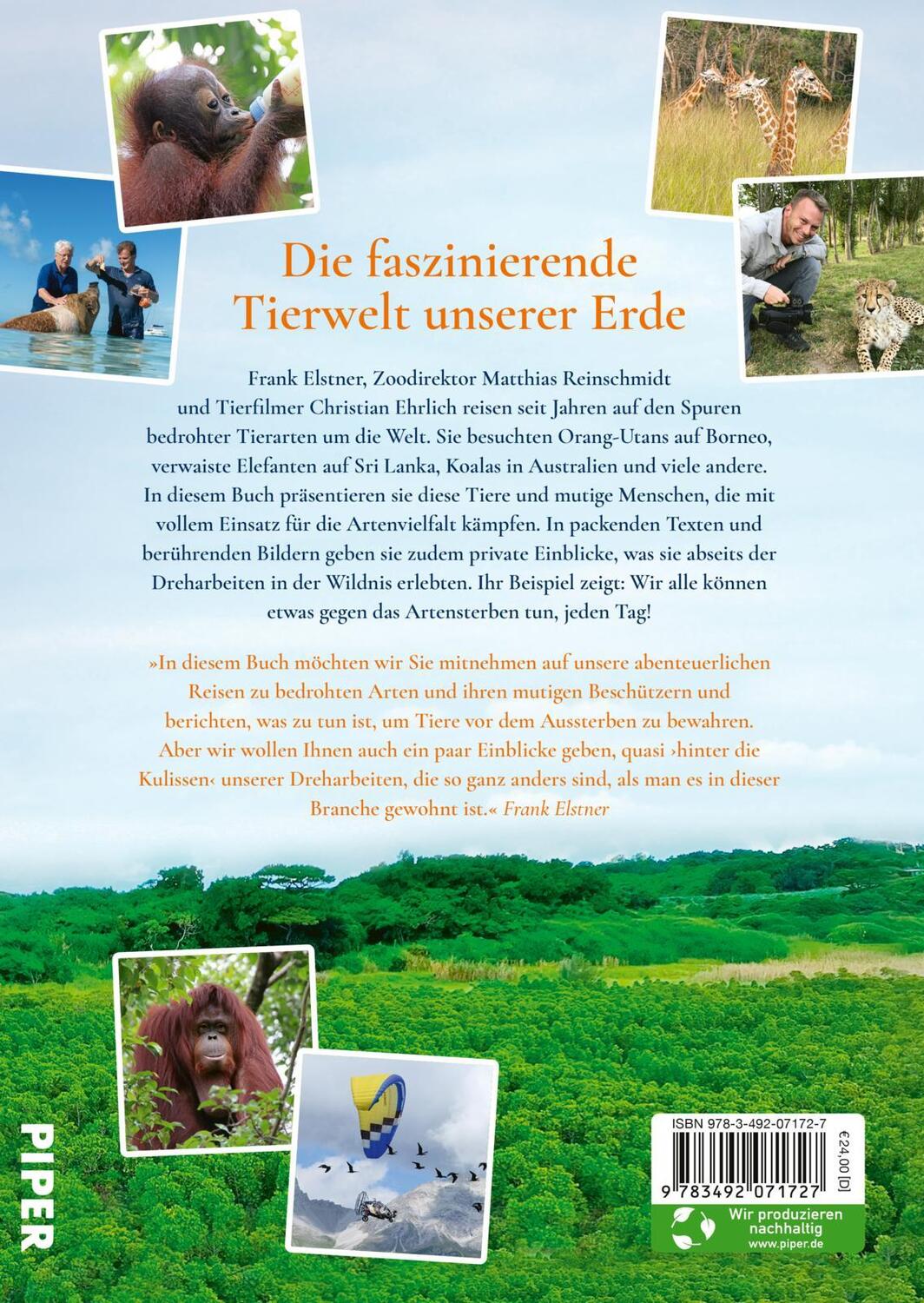 Rückseite: 9783492071727 | Rettet die Tiere | Frank Elstner (u. a.) | Buch | Deutsch | 2023