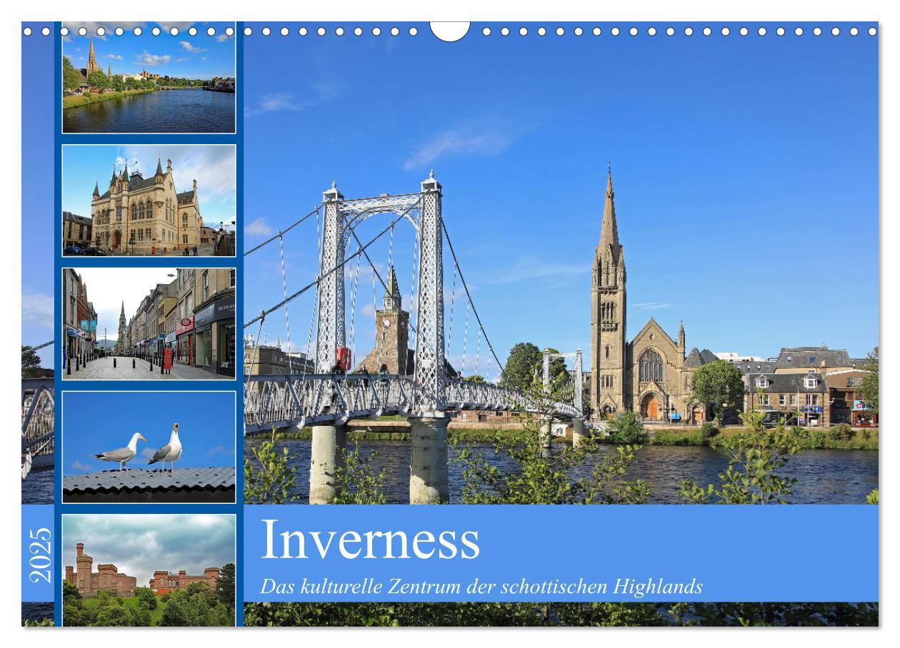 Cover: 9783383955167 | Inverness (Wandkalender 2025 DIN A3 quer), CALVENDO Monatskalender