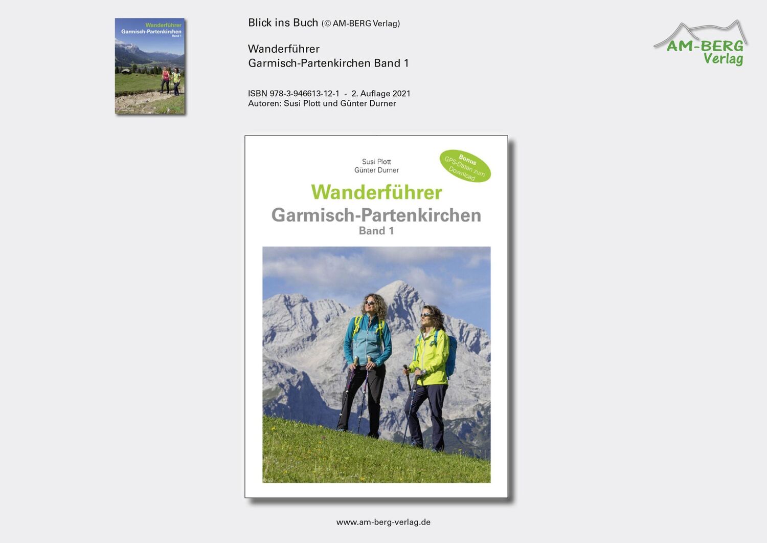 Bild: 9783946613121 | Wanderführer Garmisch-Partenkirchen Band 1 | Susi Plott (u. a.) | Buch