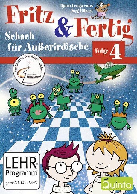 Cover: 9783898353922 | Fritz &amp; Fertig Folge 4 - Schach für Außerirdische. Folge.4, 1...