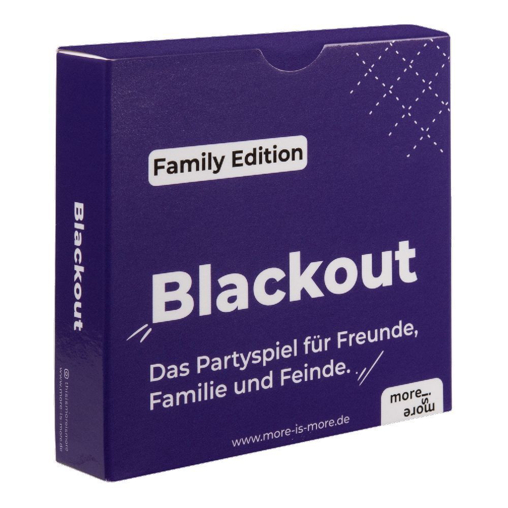 Cover: 4270003996709 | Blackout - Family Edition | more is more | Spiel | Karton | 996709