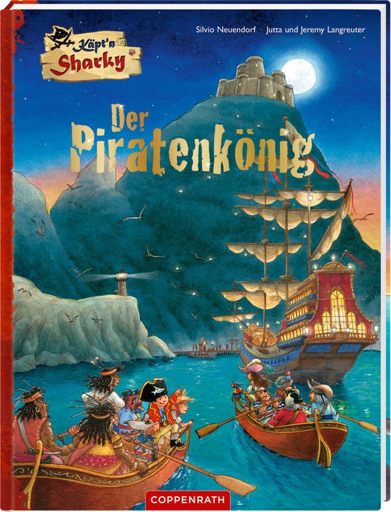 Cover: 9783649637288 | Käpt'n Sharky - Der Piratenkönig | Jutta Langreuter (u. a.) | Buch