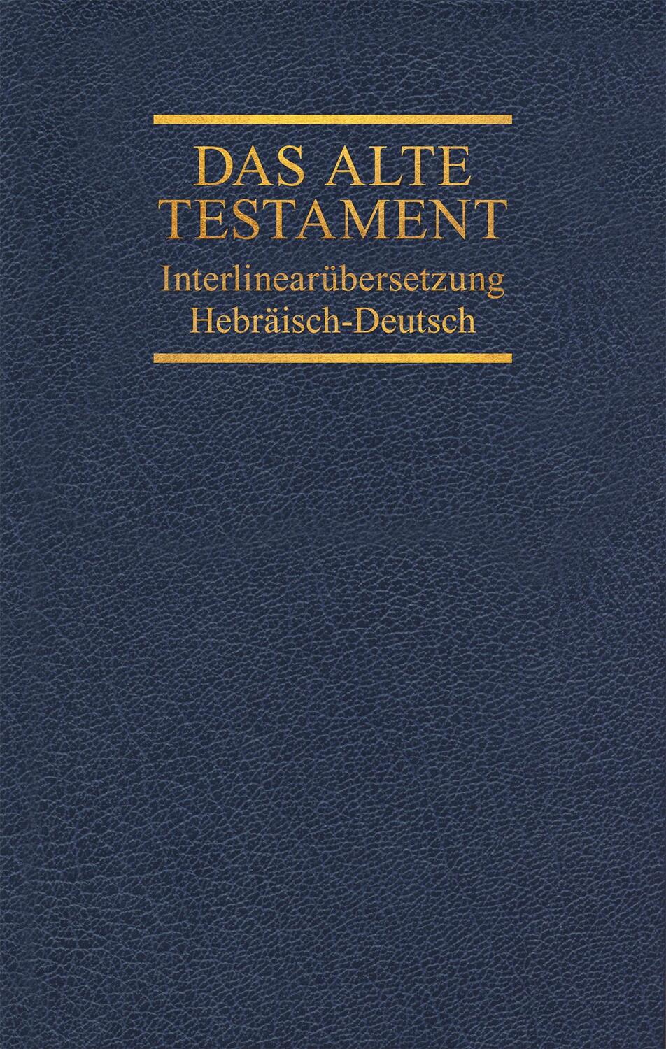 Cover: 9783417257380 | Interlinearübersetzung Altes Testament, hebr.-dt., Band 5 | Buch