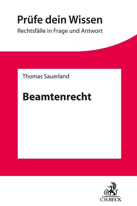 Beamtenrecht - Sauerland, Thomas