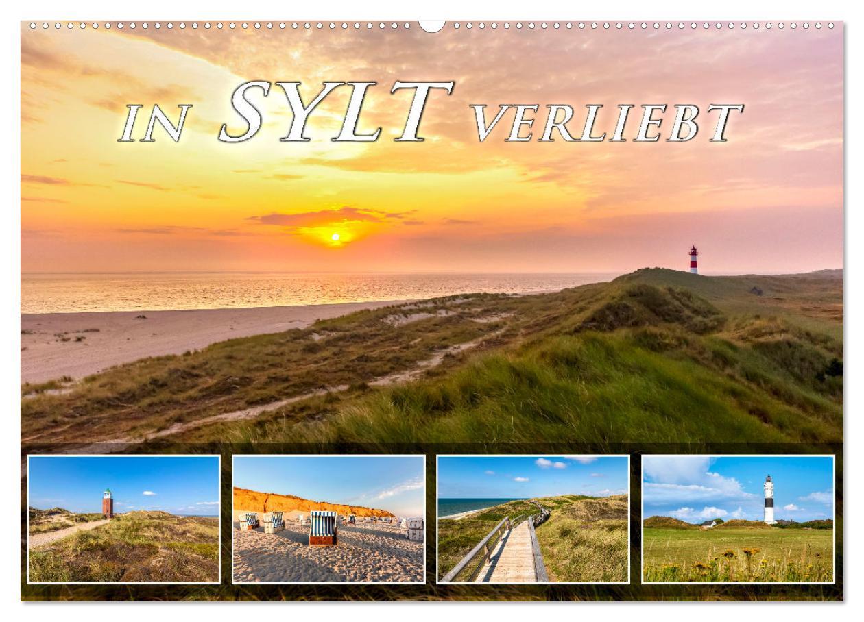 Cover: 9783435061280 | IN SYLT VERLIEBT (Wandkalender 2025 DIN A2 quer), CALVENDO...