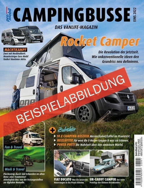 Cover: 9783613321069 | pro mobil Extra Campingbusse - Malibu Dauertest | Taschenbuch | 2023