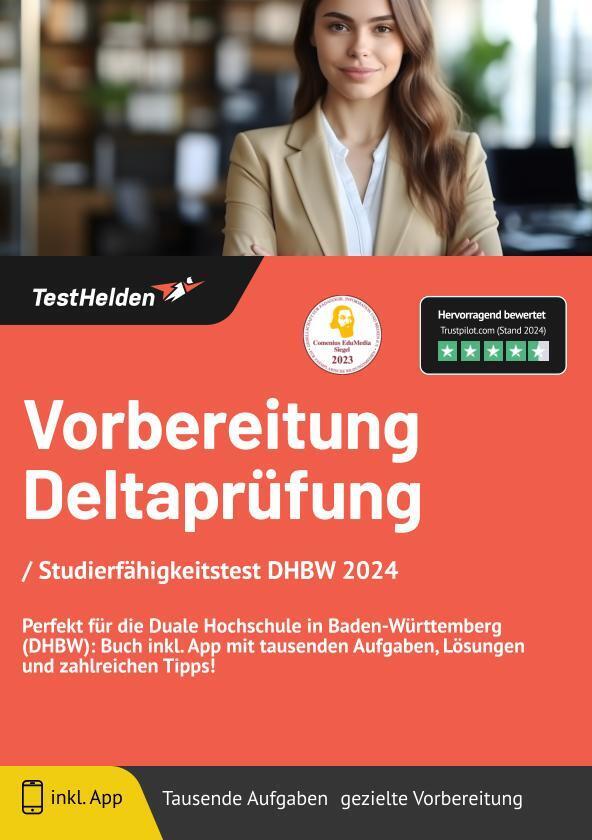 Cover: 9783988174673 | Vorbereitung Deltaprüfung / Studierfähigkeitstest DHBW 2024:...