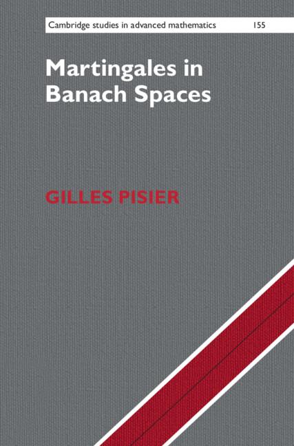 Cover: 9781107137240 | Martingales in Banach Spaces | Gilles Pisier | Buch | Gebunden | 2016