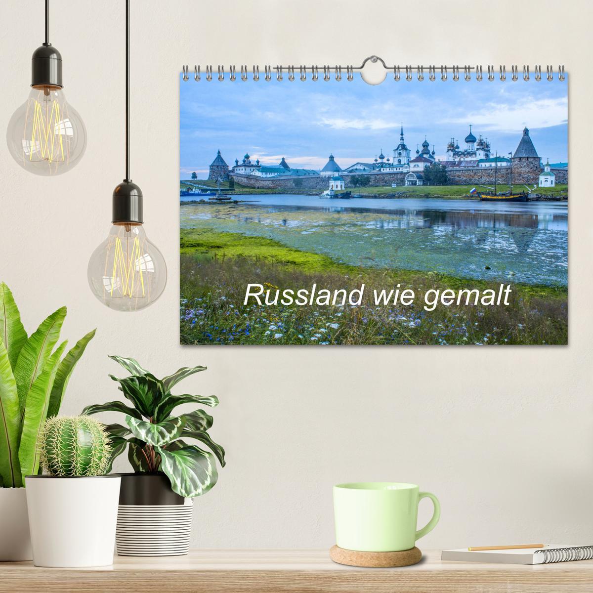 Bild: 9783435112296 | Russland wie gemalt (Wandkalender 2025 DIN A4 quer), CALVENDO...