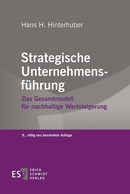 Cover: 9783503158690 | Strategische Unternehmensführung. Tl.1 | Hans H. Hinterhuber | Buch
