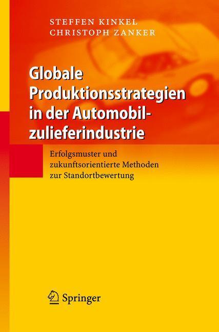 Cover: 9783540707950 | Globale Produktionsstrategien in der Automobilzulieferindustrie | Buch