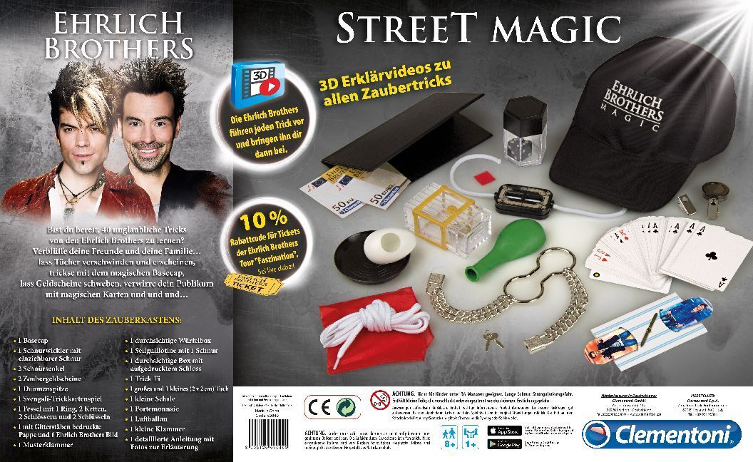 Bild: 8005125592999 | Street Magic (Zauberkasten) | Ehrlich Brothers | Spiel | In Karton
