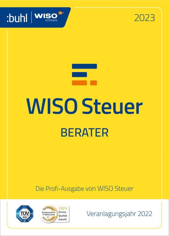 Cover: 4011282004781 | WISO Steuer-Berater 2023 | Buhl Data Service GmbH | CD-ROM | 780 S.