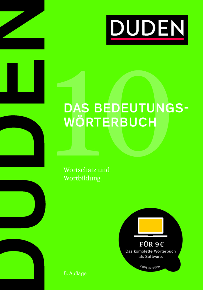 Cover: 9783411041053 | Bedeutungswörterbuch | Dudenredaktion | Buch | 1184 S. | Deutsch