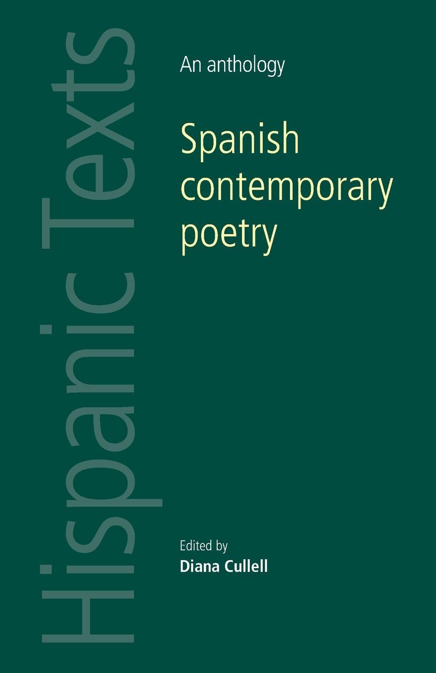 Cover: 9780719090950 | Spanish contemporary poetry | An anthology | Diana Cullell | Buch
