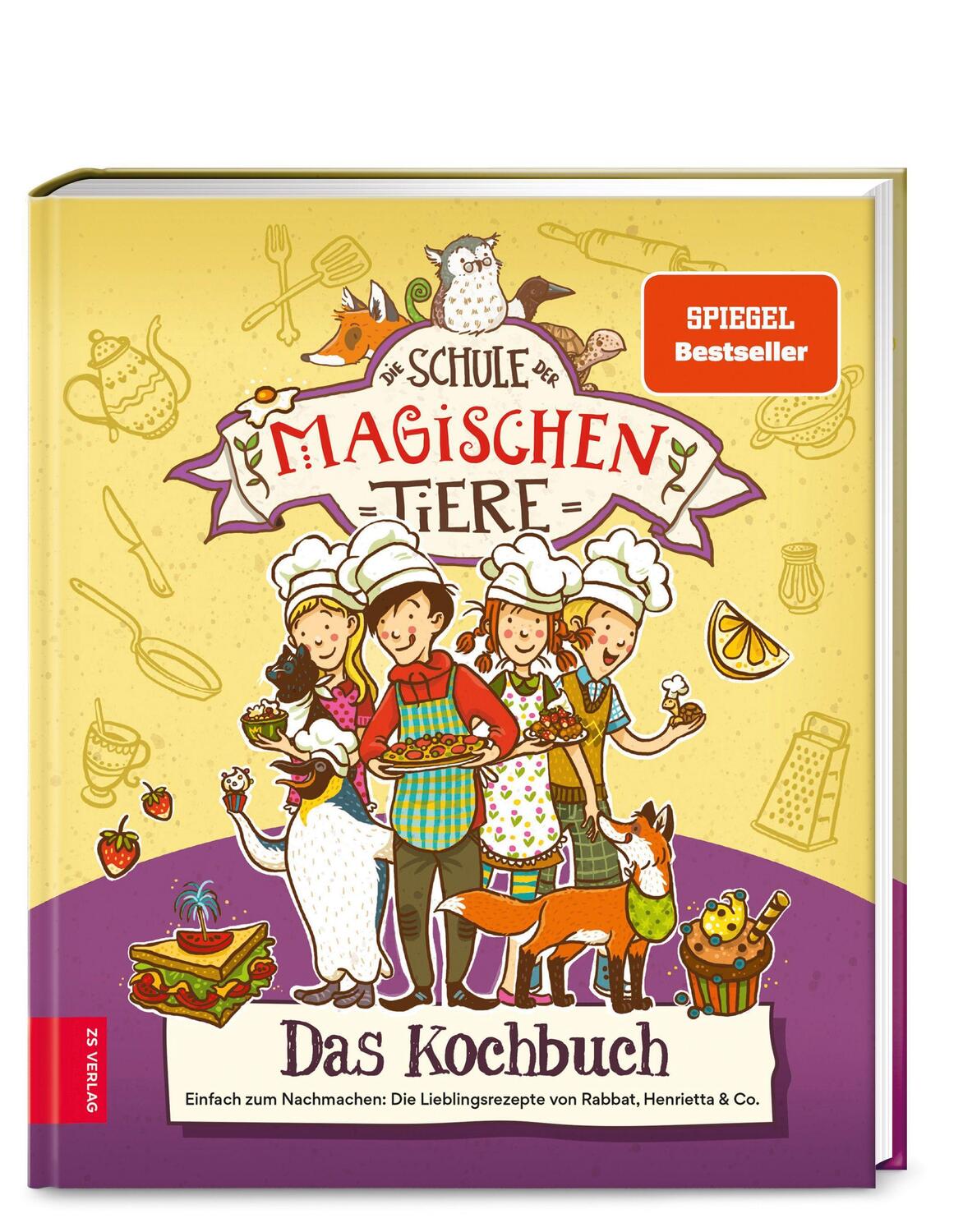 Cover: 9783965841284 | Die Schule der magischen Tiere - Das Kochbuch | Christiane Kührt