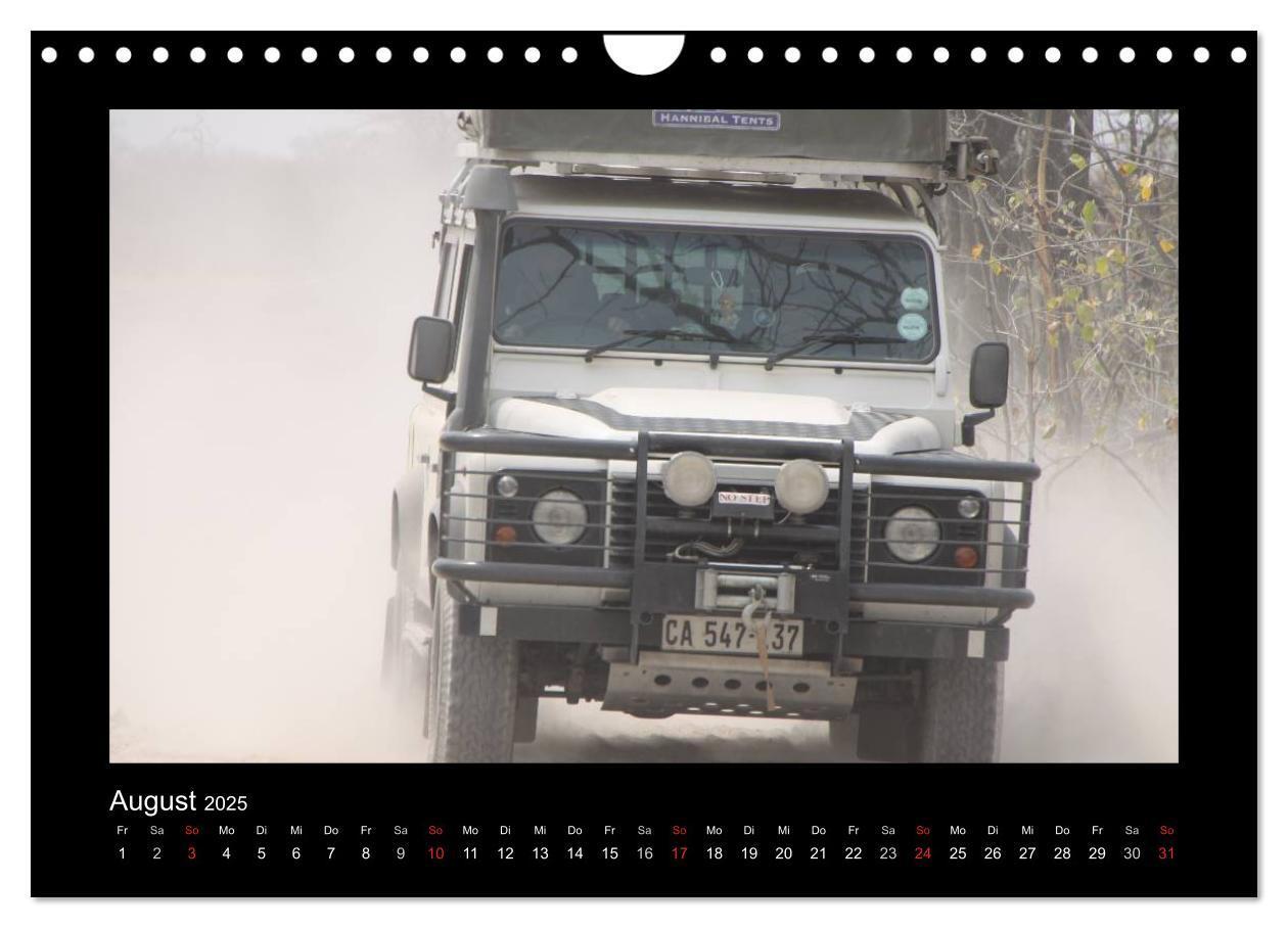 Bild: 9783435754014 | Land Rover Defender - Unterwegs in Afrika (Wandkalender 2025 DIN A4...