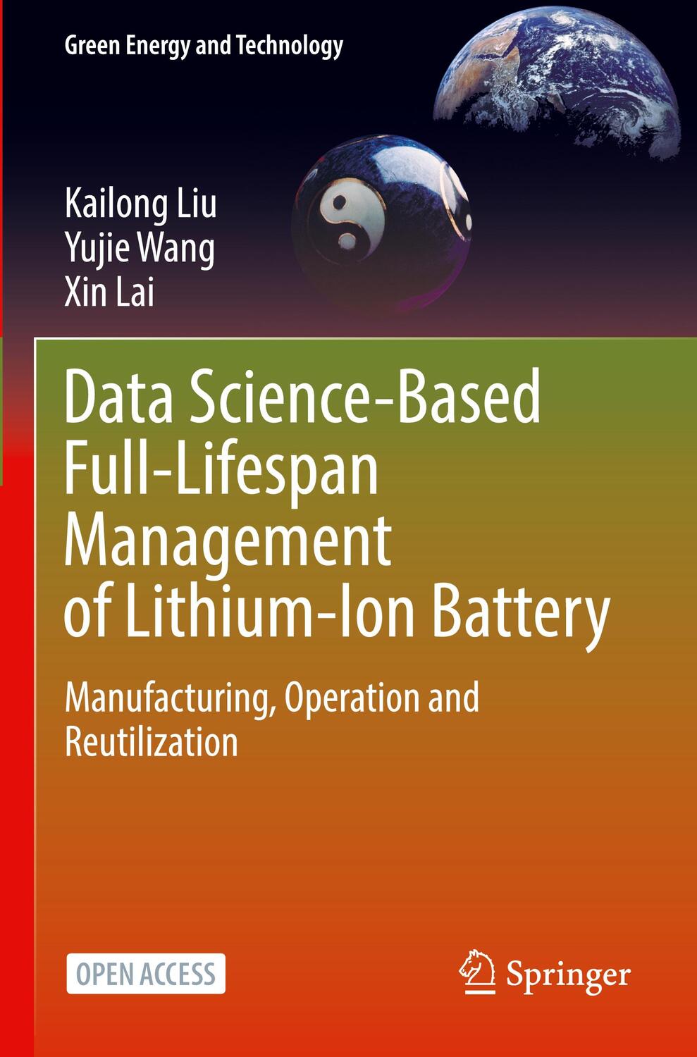 Cover: 9783031013423 | Data Science-Based Full-Lifespan Management of Lithium-Ion Battery