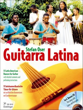 Cover: 9790012196273 | Guitarra Latina, mit Audio-CD | Doblinger | EAN 9790012196273