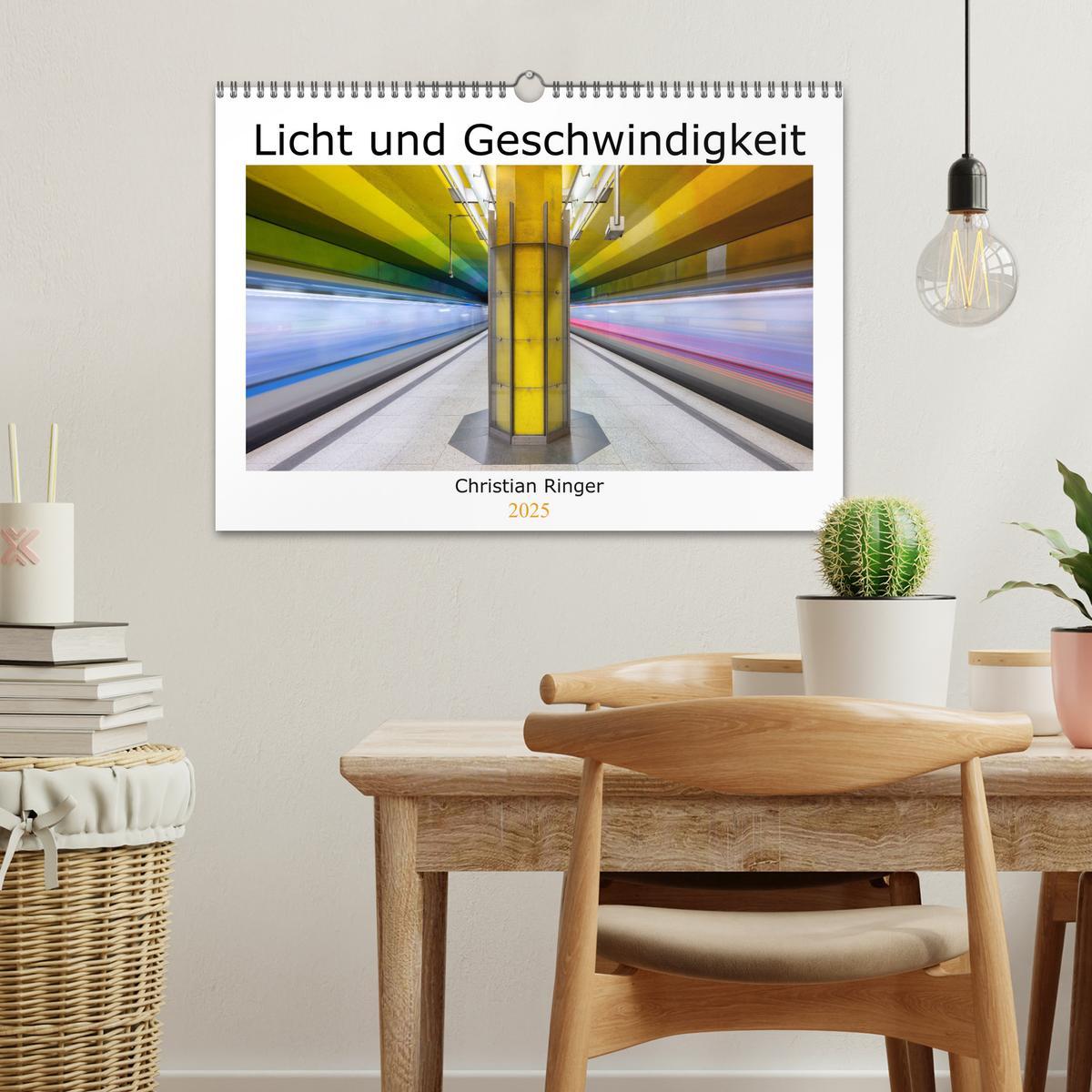 Bild: 9783383985034 | Licht und Geschwindigkeit (Wandkalender 2025 DIN A3 quer), CALVENDO...