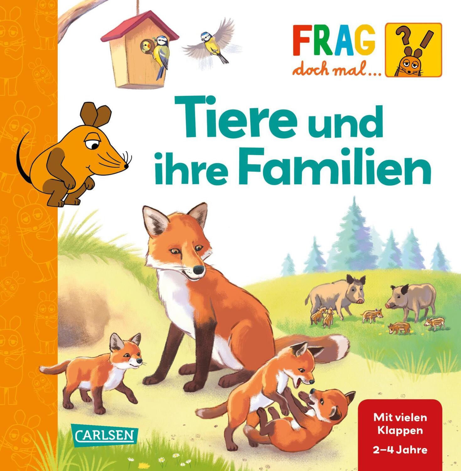 Cover: 9783551253651 | Frag doch mal ... die Maus: Tiere und ihre Familien | Petra Klose