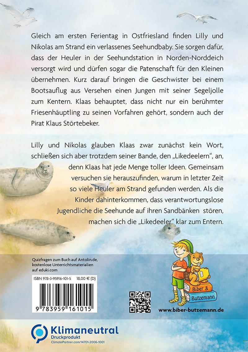 Rückseite: 9783959161015 | Abenteuer in Ostfriesland - Lilly, Nikolas und die Likedeeler | Buch