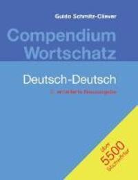 Cover: 9783833491108 | Compendium Wortschatz Deutsch-Deutsch, erweiterte Neuausgabe | Buch