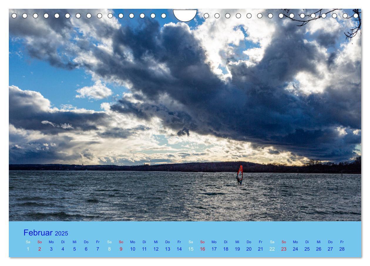 Bild: 9783435035106 | Ammersee-Ansichten (Wandkalender 2025 DIN A4 quer), CALVENDO...