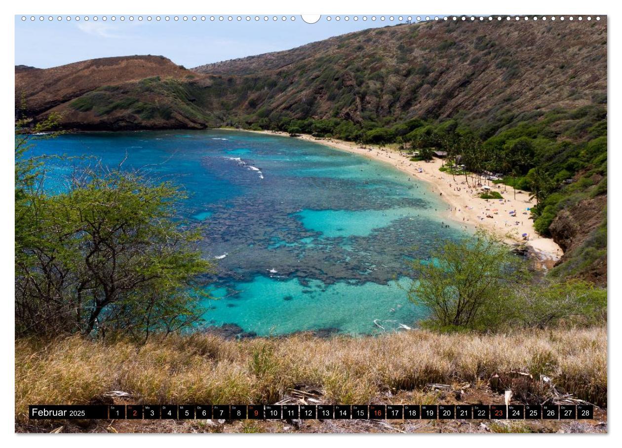 Bild: 9783435747894 | Hawai'i - Teil 2 (Wandkalender 2025 DIN A2 quer), CALVENDO...