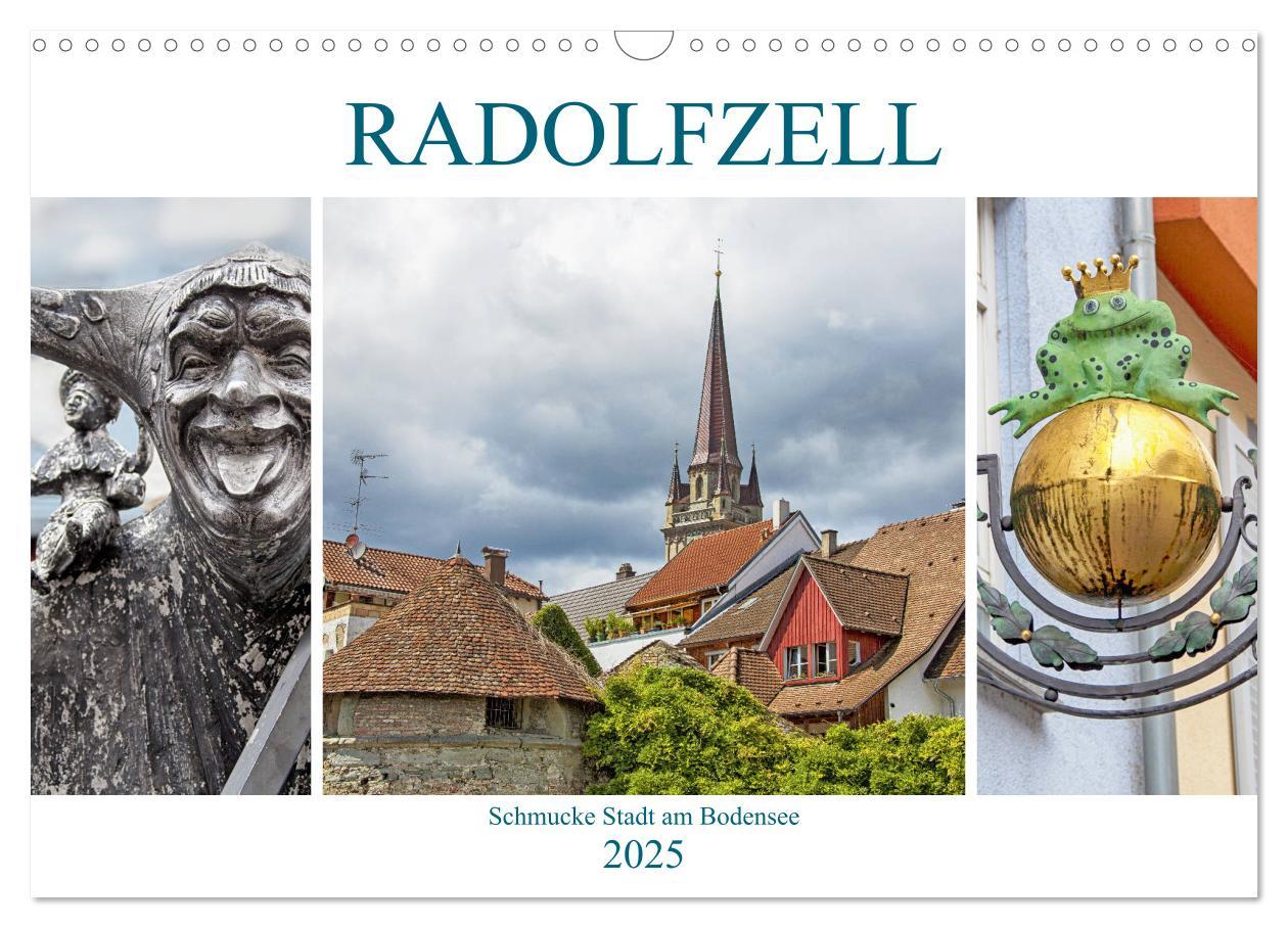 Cover: 9783435369362 | Radolfzell - schmucke Stadt am Bodensee (Wandkalender 2025 DIN A3...