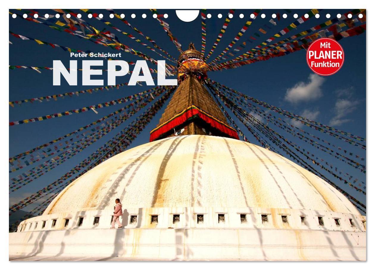 Cover: 9783383265358 | Nepal (Wandkalender 2024 DIN A4 quer), CALVENDO Monatskalender | 2024