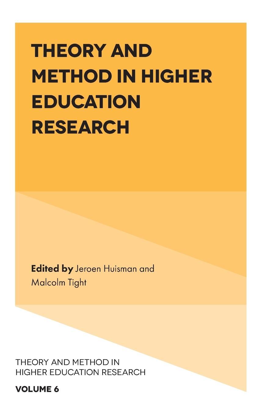 Cover: 9781800433212 | Theory and Method in Higher Education Research | Malcolm Tight | Buch