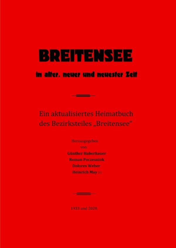 Cover: 9783753116655 | Breitensee in alter, neuer und neuester Zeit | Poczesniok (u. a.)