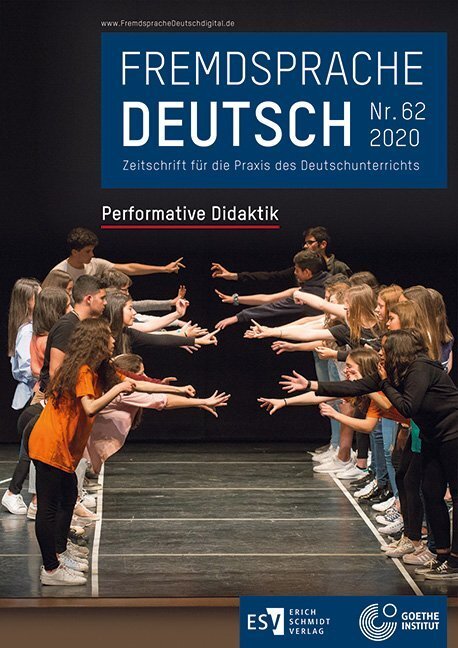 Cover: 9783503191260 | Fremdsprache Deutsch Heft 62 (2020): Performative Didaktik. Nr.62