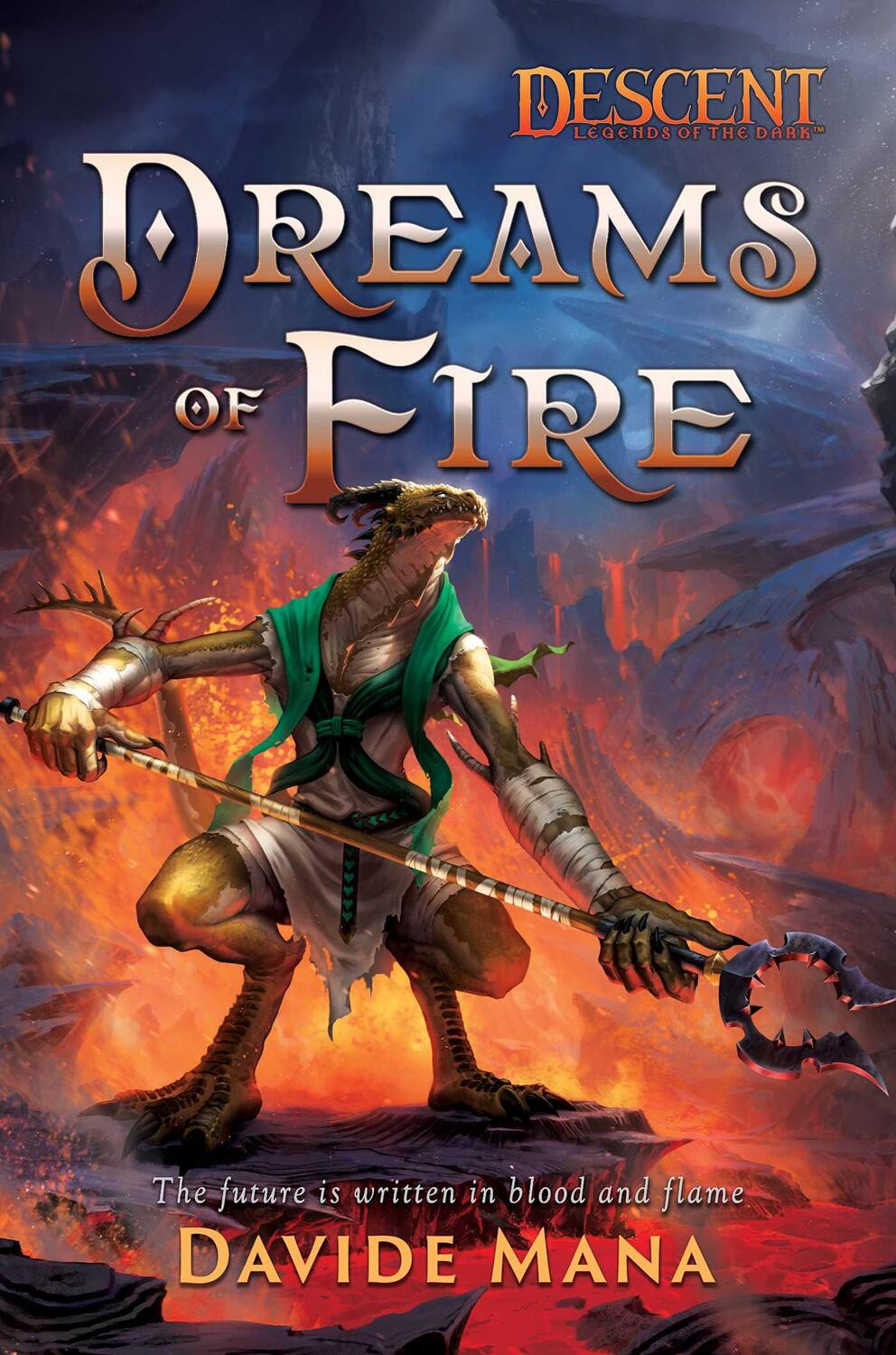 Cover: 9781839082436 | Dreams of Fire | A Descent: Legends of the Dark Novel | Davide Mana
