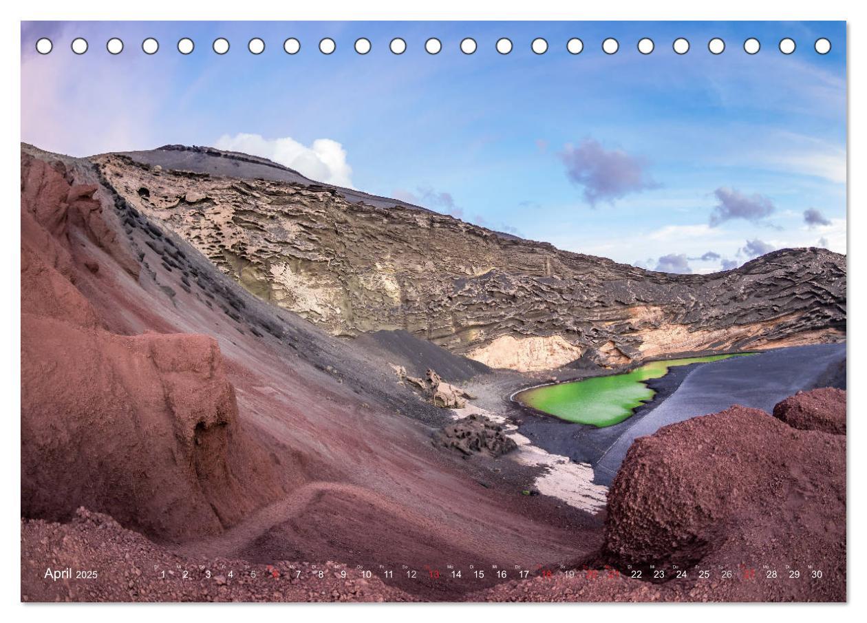 Bild: 9783435517473 | Lanzarote - raue Schönheit (Tischkalender 2025 DIN A5 quer),...