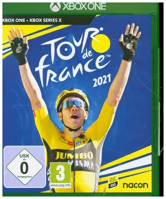 Cover: 3665962006834 | Tour de France 2021, 1 Xbox One-Blu-ray Disc | Blu-ray Disc | 2021