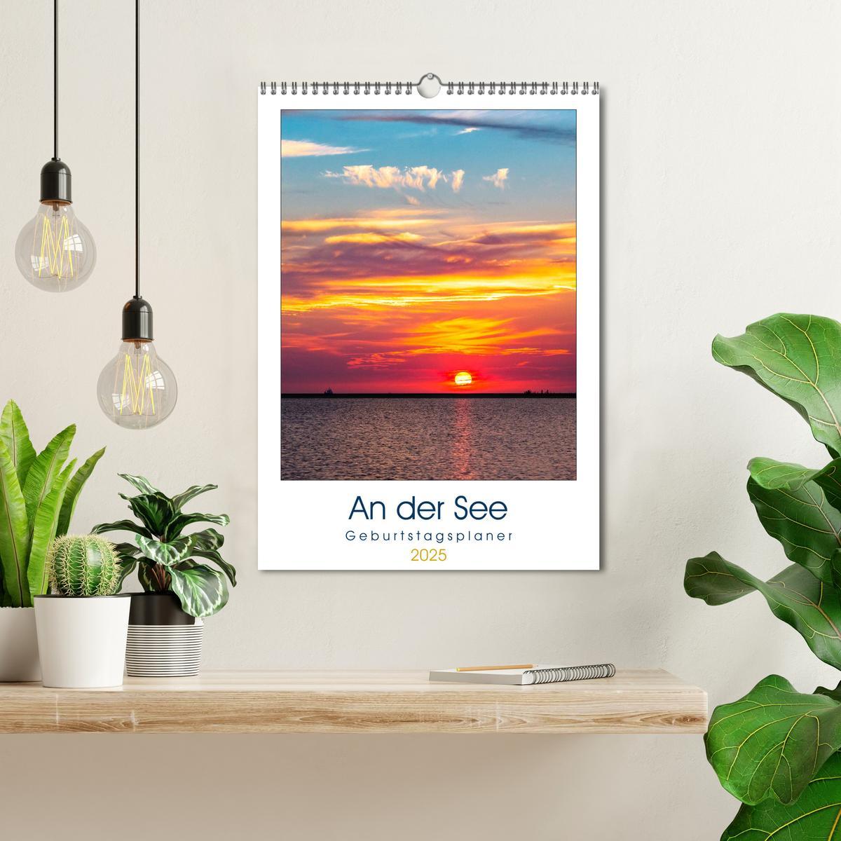 Bild: 9783435982363 | An der See Geburtstagsplaner (Wandkalender 2025 DIN A3 hoch),...