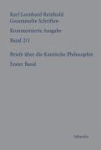 Cover: 9783796522185 | Gesammelte Schriften 2/1Briefe über die Kantische Philosophie....