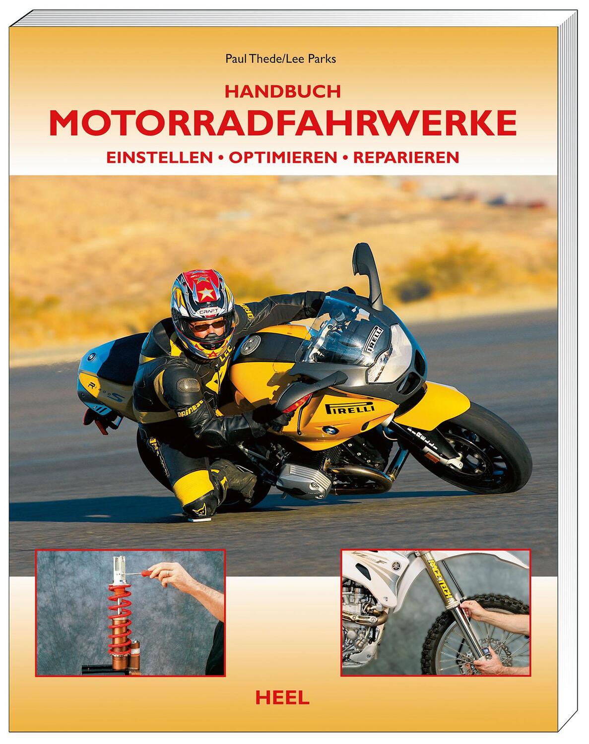 Cover: 9783868523836 | Handbuch Motorradfahrwerke | Einstellen - Optimieren - Reparieren