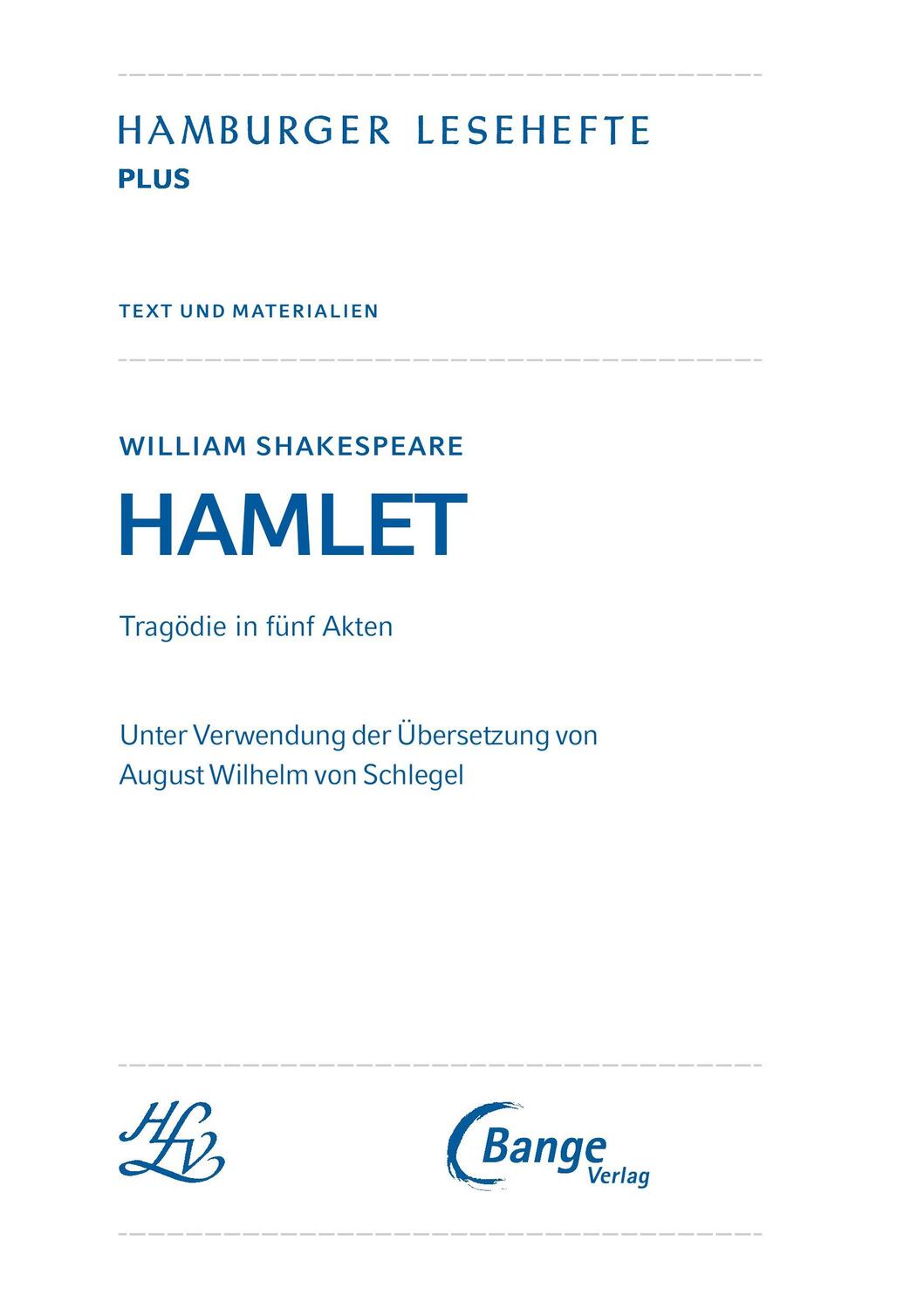 Bild: 9783804425767 | Hamlet | Hamburger Lesehefte + Königs Materialien | Shakespeare | Buch
