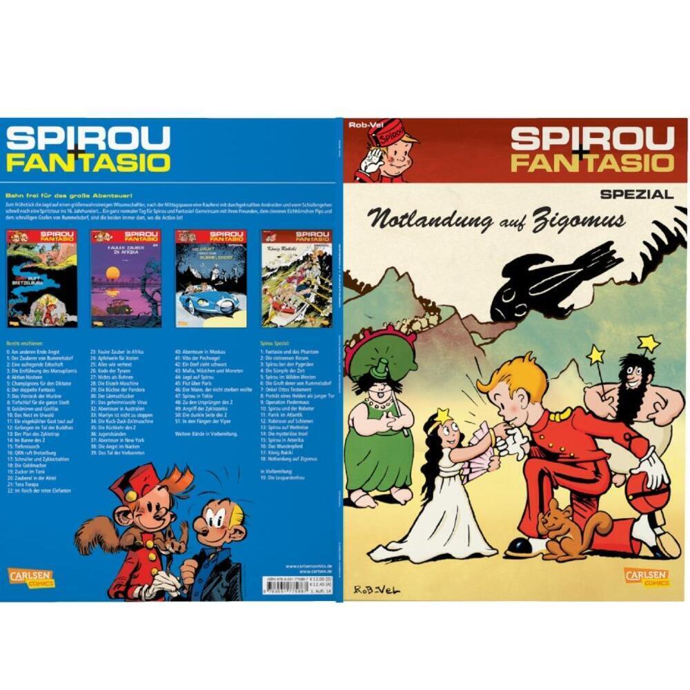 Bild: 9783551775887 | Spirou und Fantasio Spezial 18: Spirou Spezial, Band 18 | Rob-Vel