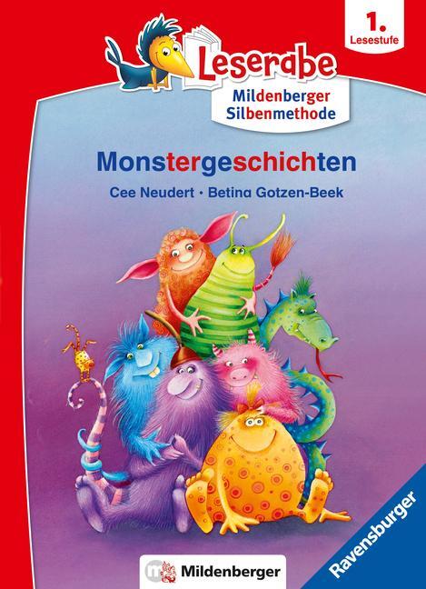 Cover: 9783473463626 | Monstergeschichten - lesen lernen mit dem Leseraben - Erstlesebuch...