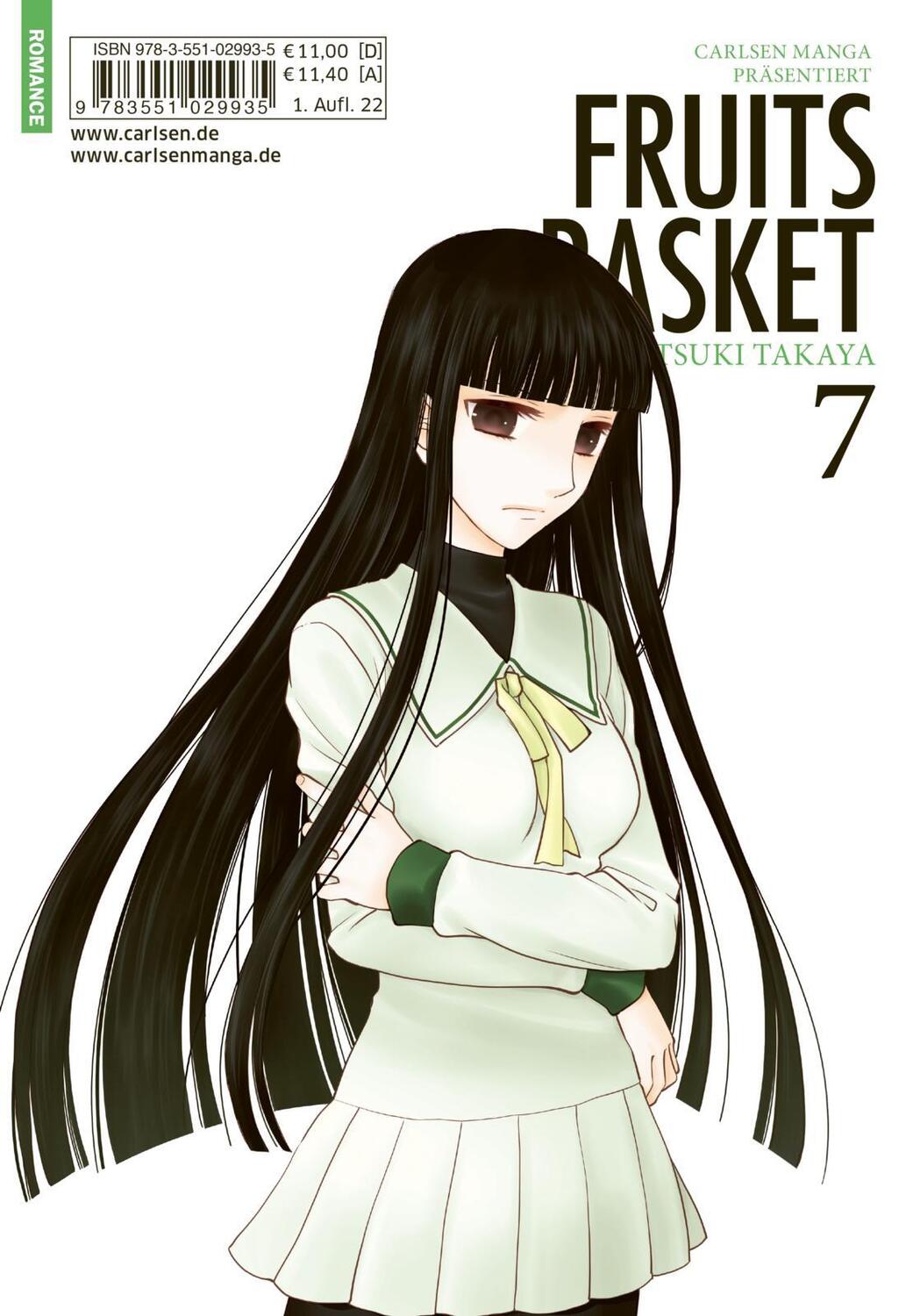 Rückseite: 9783551029935 | Fruits Basket Pearls 7 | Natsuki Takaya | Taschenbuch | 384 S. | 2022