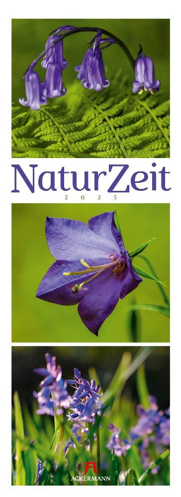 Cover: 9783838435091 | NaturZeit Triplet-Kalender 2025 | Ackermann Kunstverlag | Kalender