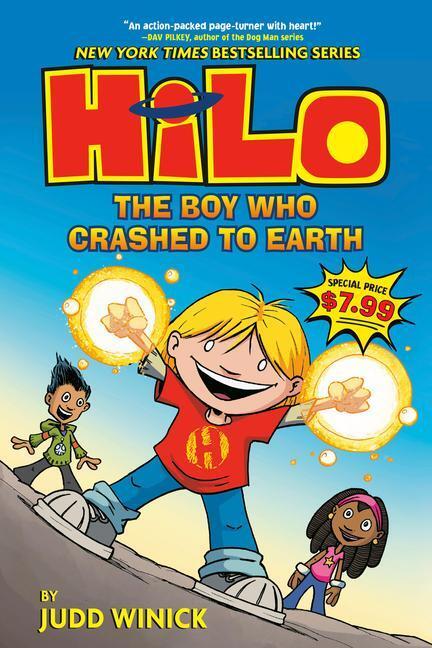 Cover: 9780593483152 | Hilo Book 1: The Boy Who Crashed to Earth: (A Graphic Novel) | Winick